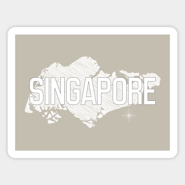 Country Wall Decor Singapore Black and White Art Canvas Poster Prints Modern Style Painting Picture for Living Room Cafe Decor World Map Magnet by Wall Decor